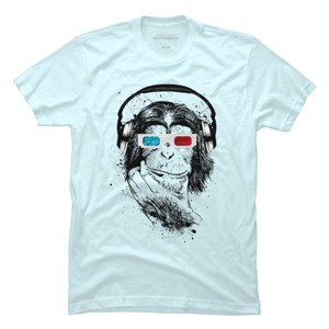 Men's Design By Humans Bananas for Thought? By Stuporman T-Shirt - 1 of 3