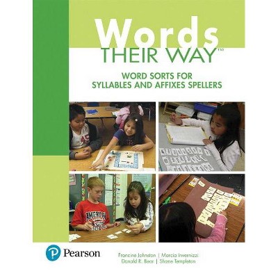 Words Their Way - 3rd Edition by  Francine Johnston & Marcia Invernizzi & Donald Bear & Shane Templeton (Paperback)