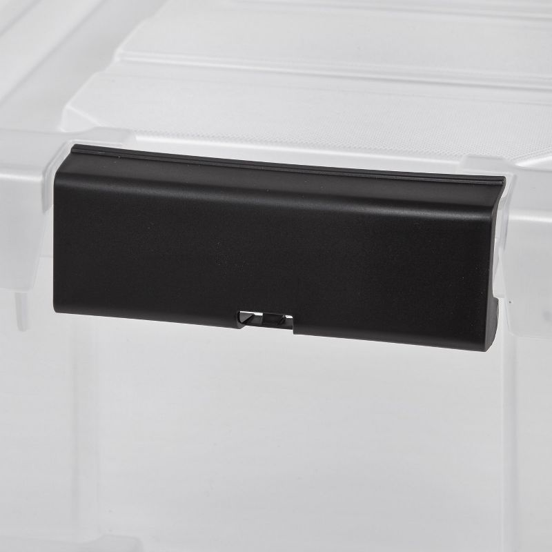IRIS USA Lockable Heavy Duty Plastic Storage Bins Container with Lids and Secure Latching Buckles, 5 of 7