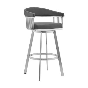 30" Bronson Barstool - Armen Living - 1 of 4