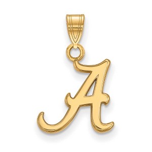 Black Bow Jewelry 10k Yellow Gold Alabama Crimson Tide NCAA Small Pendant - 1 of 3