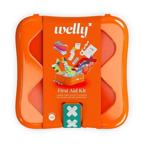 Welly Kid's Quick Fix First Aid Bandage Travel Kit - Multi-color - 24ct :  Target
