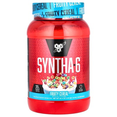 BSN Syntha-6®, Protein Powder Drink Mix, Fruity Cereal, 2.91 lb (1.32 kg)