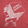 Mens Extra Festive T Shirt Funny Christmas Santa Claus Graphic Novelty Tee - Crazy Dog Men's T Shirt - 2 of 4
