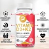 B Beworth Natural Vitamin D3 & K2 Gummies, for Bone Health and Immunity, 60 Count - 3 of 4
