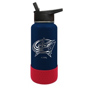 NHL Columbus Blue Jackets 32oz Thirst Hydration Water Bottle - 1 of 3