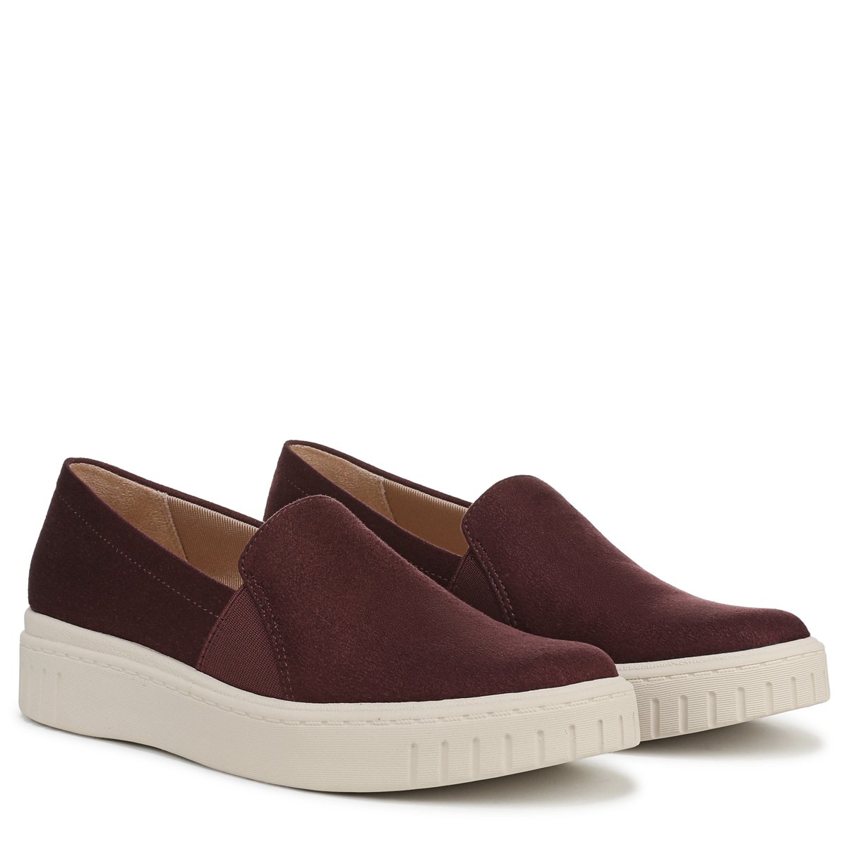 Женские кроссовки LifeStride Women's Grandeur Slip On Sneakers Berry Wine 10 M — фото 2