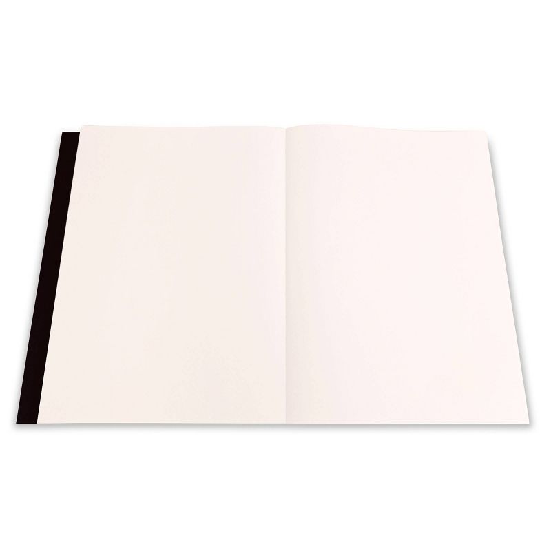 Blank Sketchbook 8&#34;x 11.41&#34; Black- Piccadilly, 4 of 8