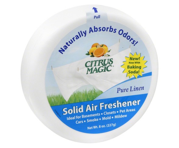 Citrus Magic Solid Air Freshener Pure Linen 8 oz