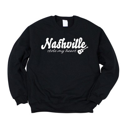 Simply Sage Market Women's Graphic Sweatshirt Nashville Stole My Heart