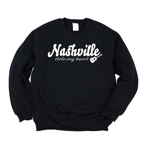 Simply Sage Market Women's Graphic Sweatshirt Nashville Stole My Heart - 1 of 2
