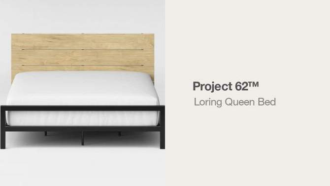Queen Loring Bed Vintage Oak - Project 62&#8482;, 6 of 8, play video