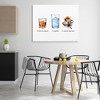 Stupell Industries Funny Whiskey & Coffee Canvas Wall Art - 2 of 4