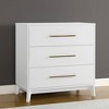 Delta Children Spencer 3 Drawer Dresser with Changing Topper - image 3 of 4