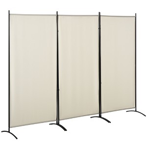 6' 3 Panel Room Divider, Indoor Privacy Screen for Home - 1 of 4
