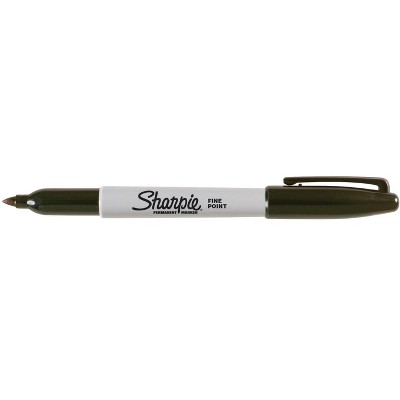 Sharpie Fine Permanent Markers, Fine Tip, Black, pk of 12