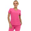 Saint Scrubs Womens 9-Pocket Medical Uniform Set- V-Neck Stretch Top with Seven Pocket Jogger Scrub Pant - 4 of 4