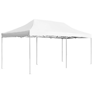 vidaXL Professional Folding Party Tent Aluminum 19.7'x9.8' White - 1 of 4