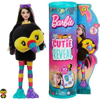 Barbie Cutie Reveal Dolls Chelsea Tropical Forest Series Monkey HKR14 Shop  Now