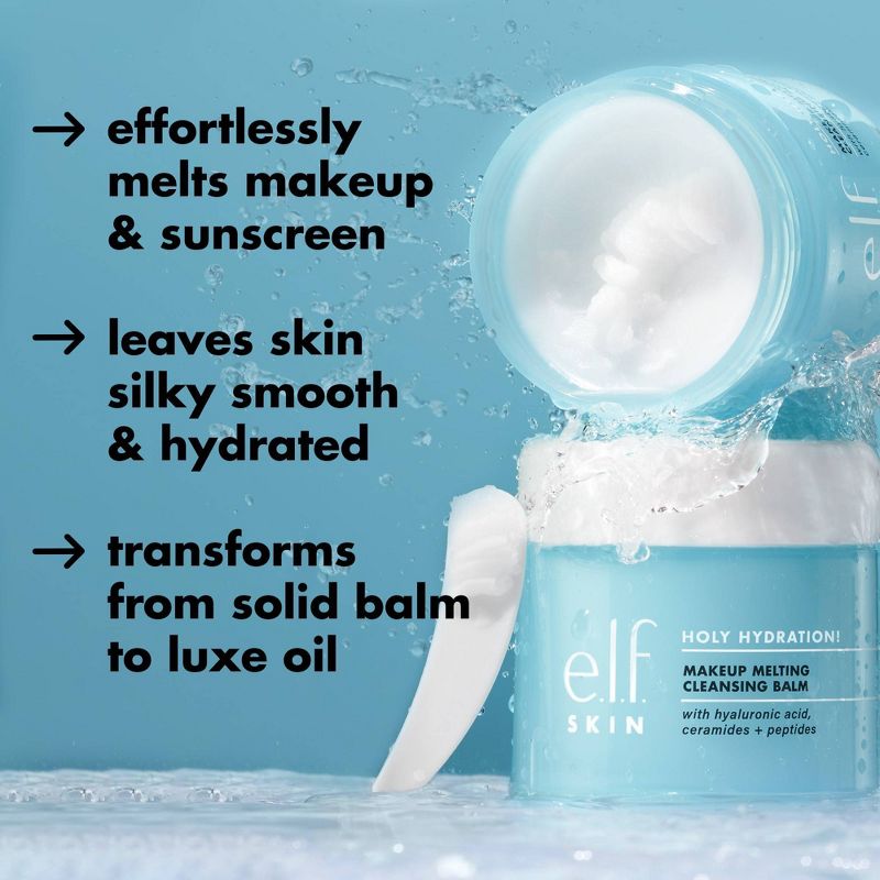 e.l.f. SKIN Holy Hydration Makeup Melting Cleansing Balm, 6 of 16