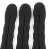 Unique Bargains Lady DIY Hairstyle Ponytail Sponge Donut Bun Holders 9" Black 3 Pcs - image 4 of 4