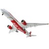 Airbus A350-900 Commercial Aircraft with Flaps Down "Air India" White w/Striped Tail 1/200 Diecast Model Airplane by GeminiJets - 4 of 4