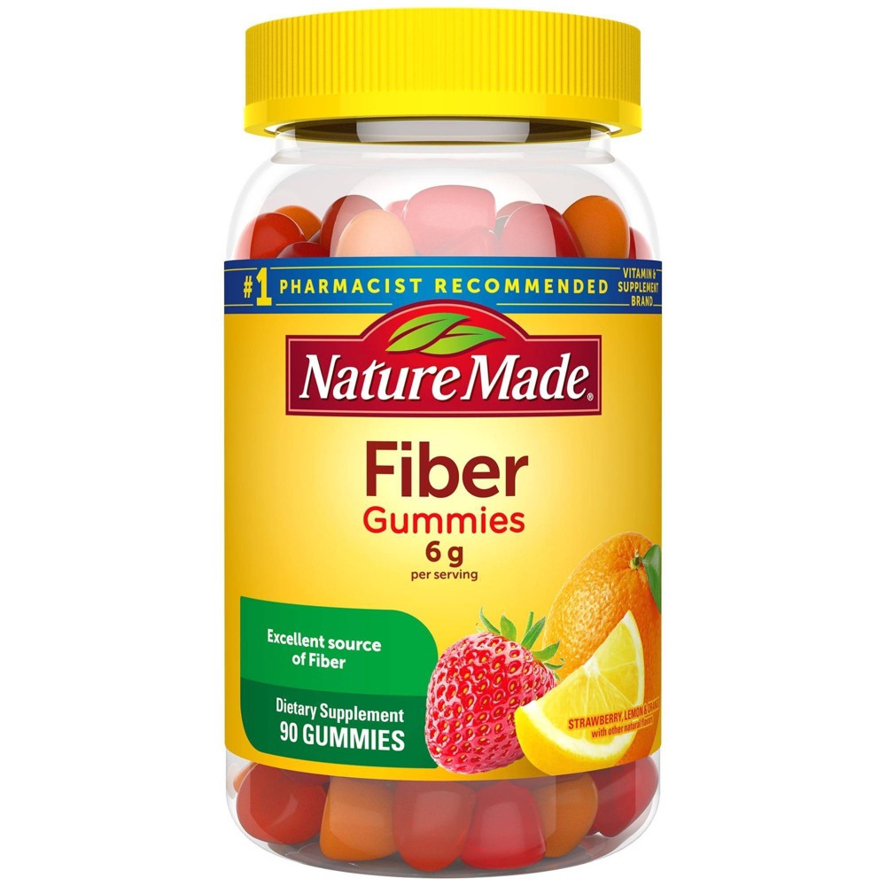 UPC 031604029524 product image for Nature Made Fiber 6g Gummies - Fruit Flavors - 90ct | upcitemdb.com