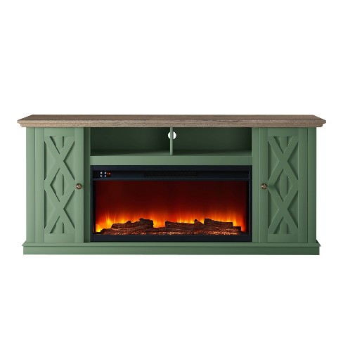 Target entertainment center on sale with fireplace