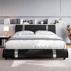 Hub Styler Faux Leather Upholstered Platform Bed - 2 of 4