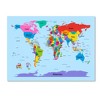 Michael Tompsett Childrens World Map Outdoor Canvas Art - 2 of 3