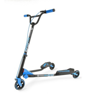 Yvolution Y Fliker C3 Carver Drifting Scooter - Blue