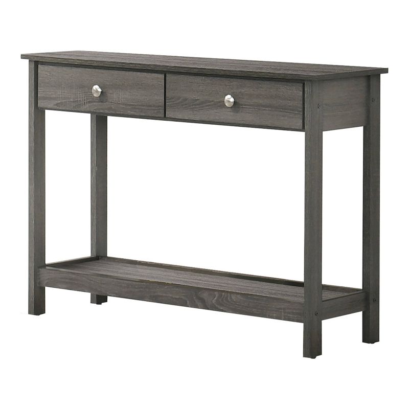 Clonard Wooden Sofa Table Gray - HOMES: Inside + Out, 1 of 6