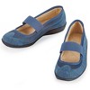 Collections Etc Womens Extra-Wide Width Mary Jane Strap Shoes - 2 of 4
