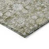 Taupe Beige And Gold Oriental Washable Indoor Outdoor Area Rug - 4 of 4