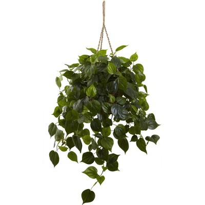 Outdoor UV Resistant Philodendron Hanging Basket