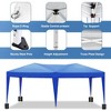 NicBex 10'x20' Folding Canopy with 6 Removable Sidewalls, Outdoor Pop Up Canopy -Event Shelter UPF 50+ Gazebo Portable Tents - 4 of 4
