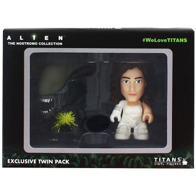 Nerd Block Alien Titan 3 Vinyl Figure 2-pack: Pre-suit Ripley & Acid Alien  : Target