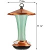 Woodlink Audubon Mid-Century Coppertop Hummingbird Feeder With Hidden Ant Moat - 16 Oz - 2 of 3