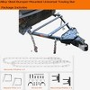 TruAIR 5000LB Tow Bar (Black) - Universal Bumper-Mounted Towing Bar with Chains for RV/Trailer/Truck (2" Ball Hitch, 1-Pack) - 4 of 4