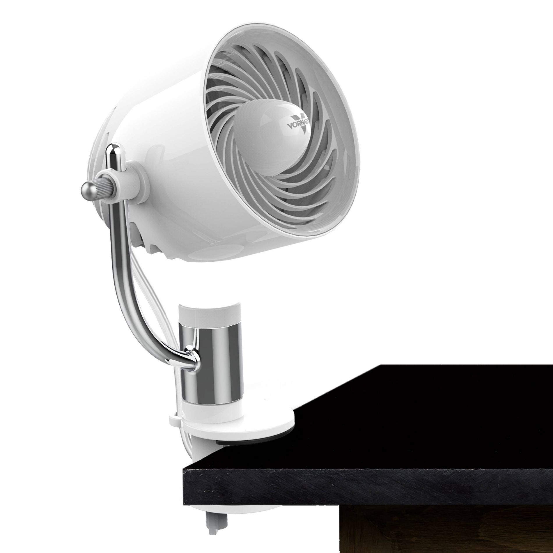Vornado PivotC Personal Air Circulator Portable Fan with Multi Surface Clip