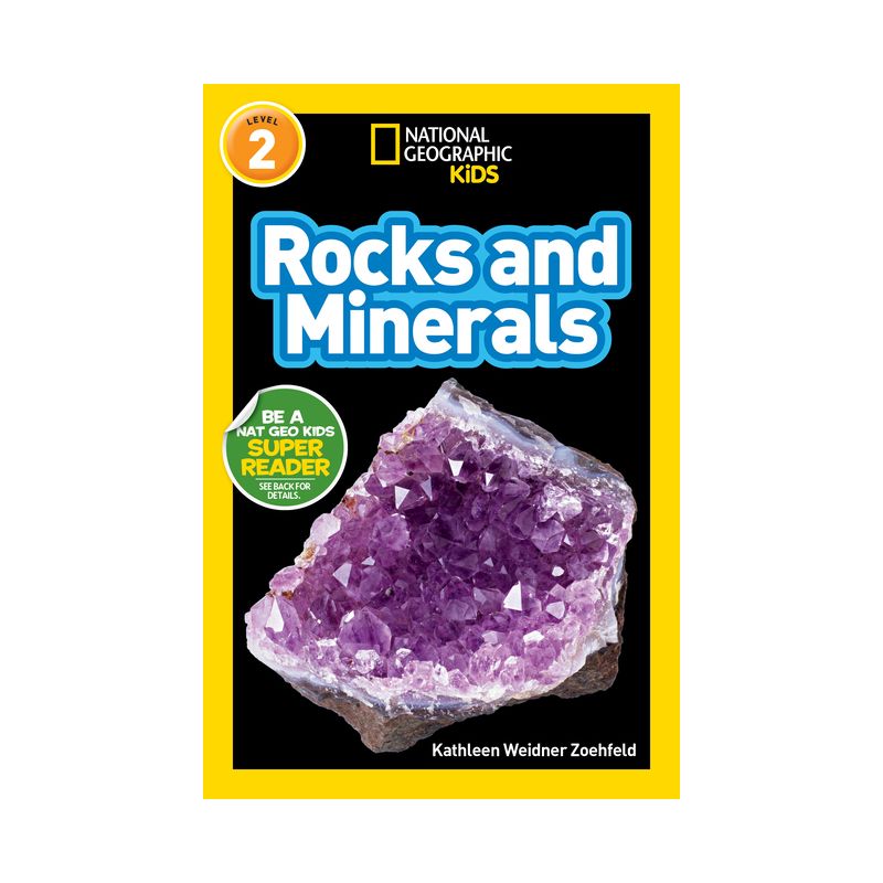 National Geographic Readers: Rocks and Minerals - by  Kathleen Weidner Zoehfeld (Paperback), 1 of 2