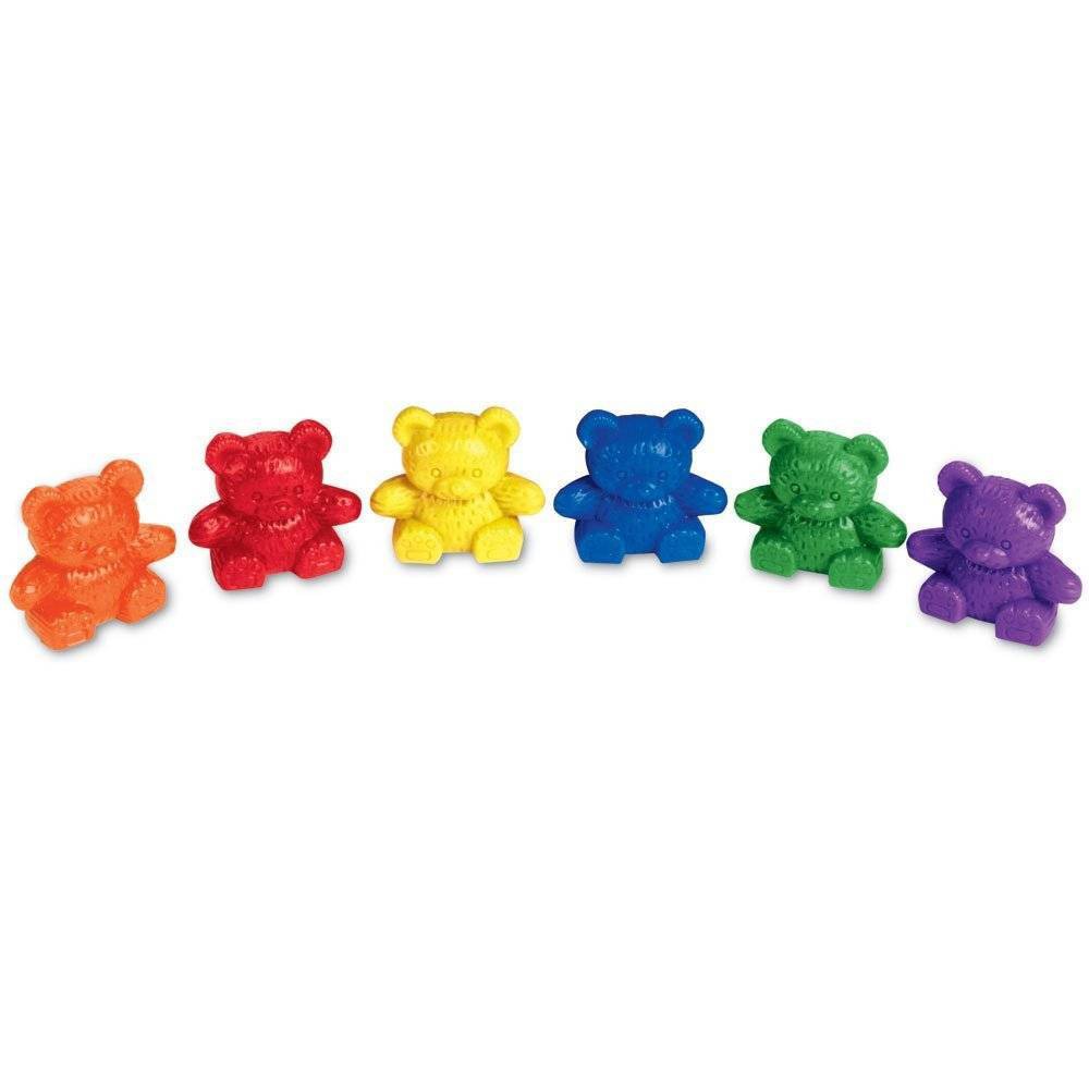 Photos - Doll Learning Resources Baby Bear Counters - 6 colors, Set of 102 