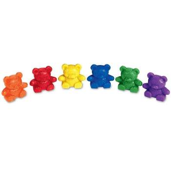 Learning Resources Baby Bear Counters - 6 colors, Set of 102