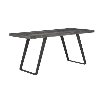 Alvara Court II Counter Height Dining Table Charcoal Brown - Treasure Trove Accents