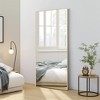 Aluminum Alloy Fine Edged Rectangular Gold Full Body Mirror 180x80x1.5cm (With Bracket) - 2 of 4