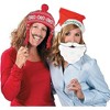 Fun Express Christmas Santa & Elf Stick Costume Photo Booth Props - 12 pcs - 2 of 4