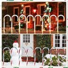 Treela 12-Piece 36-inch Christmas Candy Cane Lights Pathway Markers White - 4 of 4