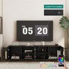 LOVSON TV Stand with 16 Color LEDs,68" Modern TV Stand, TV Cabinet Entertainment Center for 55 60 65 Inch TV - 4 of 4