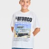 Boys' Ford Bronco Short Sleeve Graphic T-Shirt - Ivory - 2 of 4