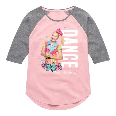 JoJo Siwa Dance From the Heart  - Light Pink/Ath Hea - 5T